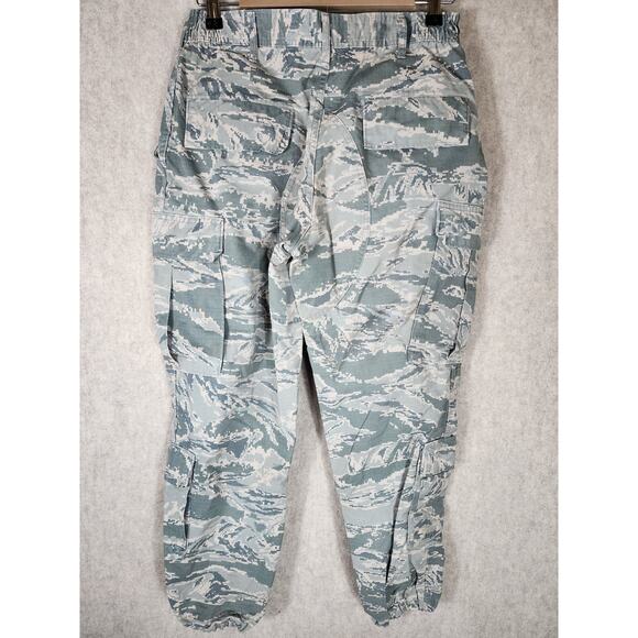 USAF Military Green Tan Camo Heavy Duty Women's Jogger Pants SZ 12S - Picture 3 of 10